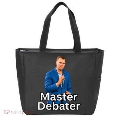 Charlie Kirk Is A Master Debater Tote Bag