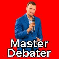 Charlie Kirk Is A Master Debater Santa Hat thumb 1