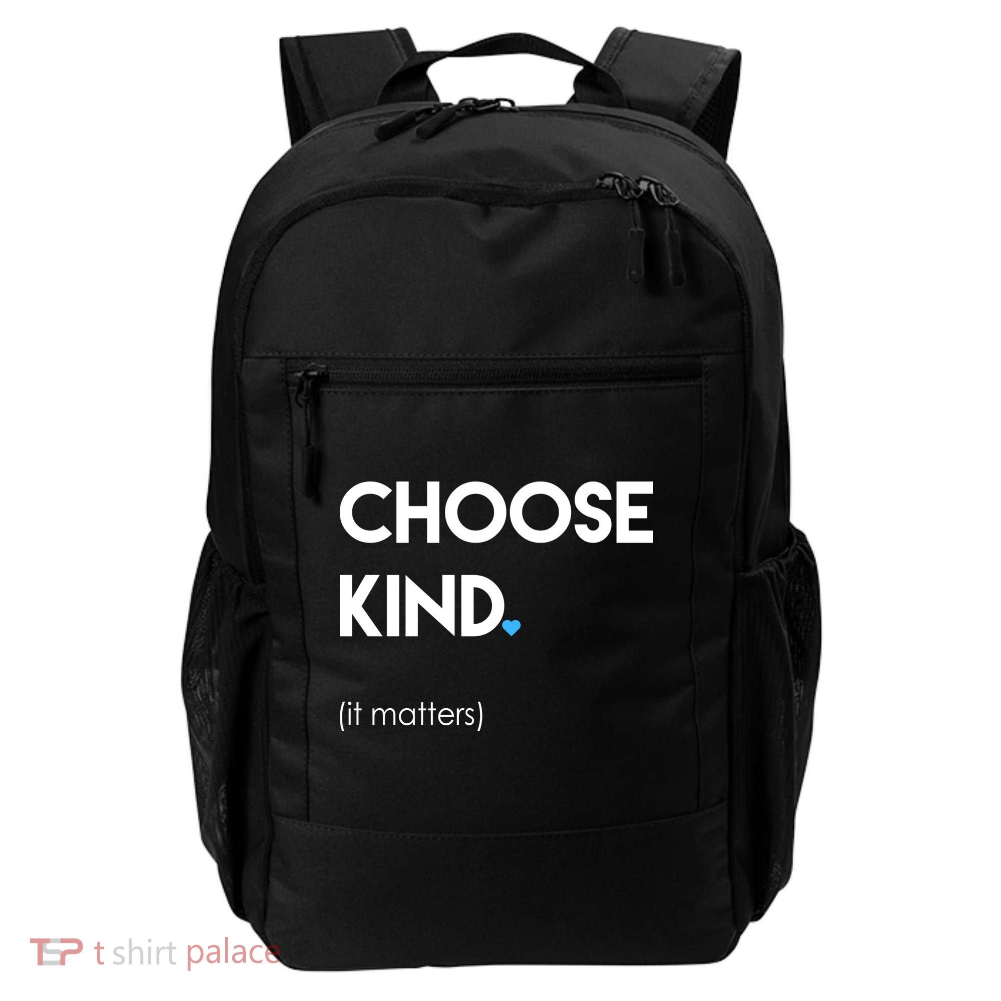 Choose Kind It Matters Backpack