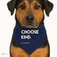 Choose Kind It Matters USA-Made Doggie Bandana thumb 1