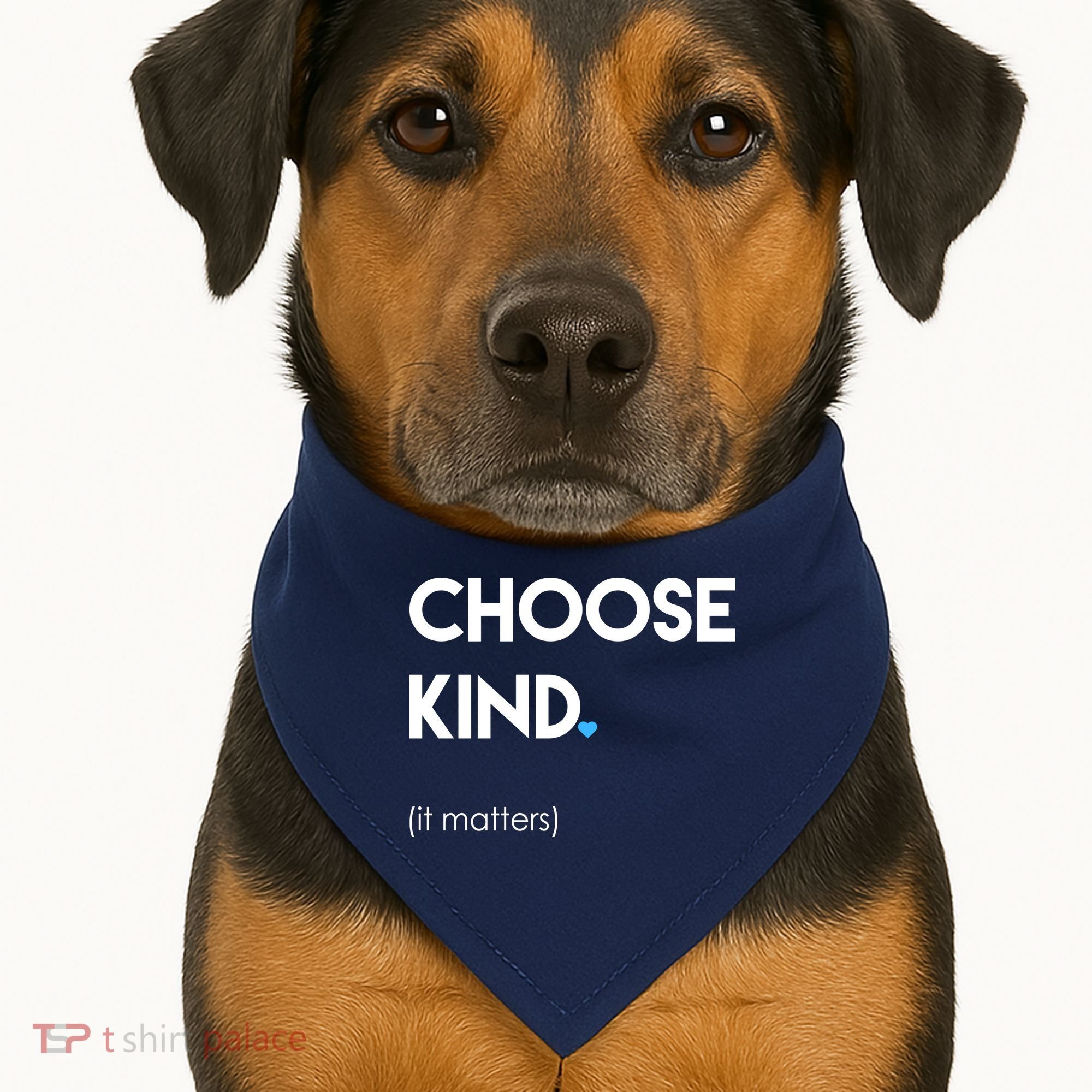 Choose Kind It Matters USA-Made Doggie Bandana