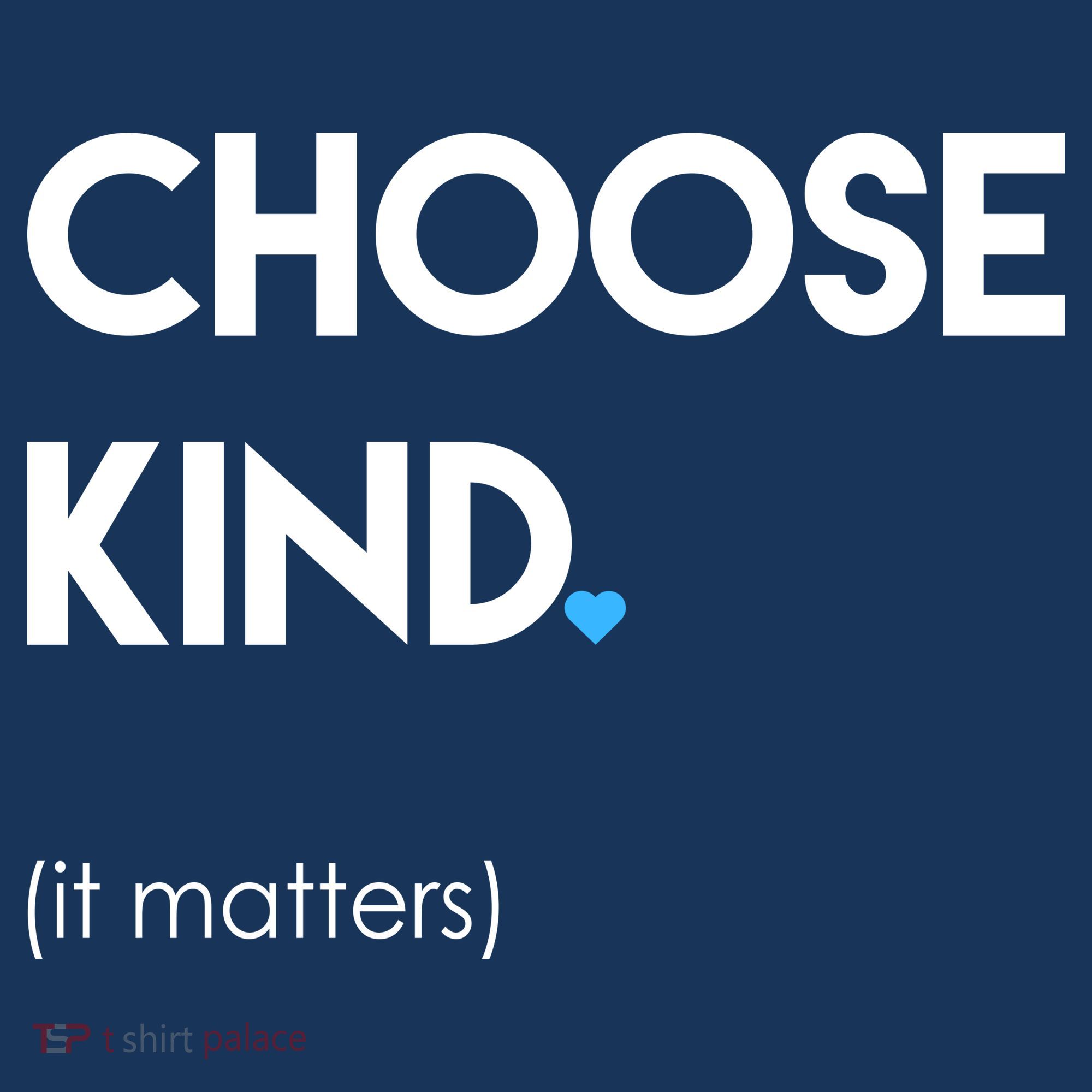 Choose Kind It Matters USA-Made Doggie Bandana