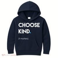 Choose Kind It Matters Kids Hoodie thumb 0