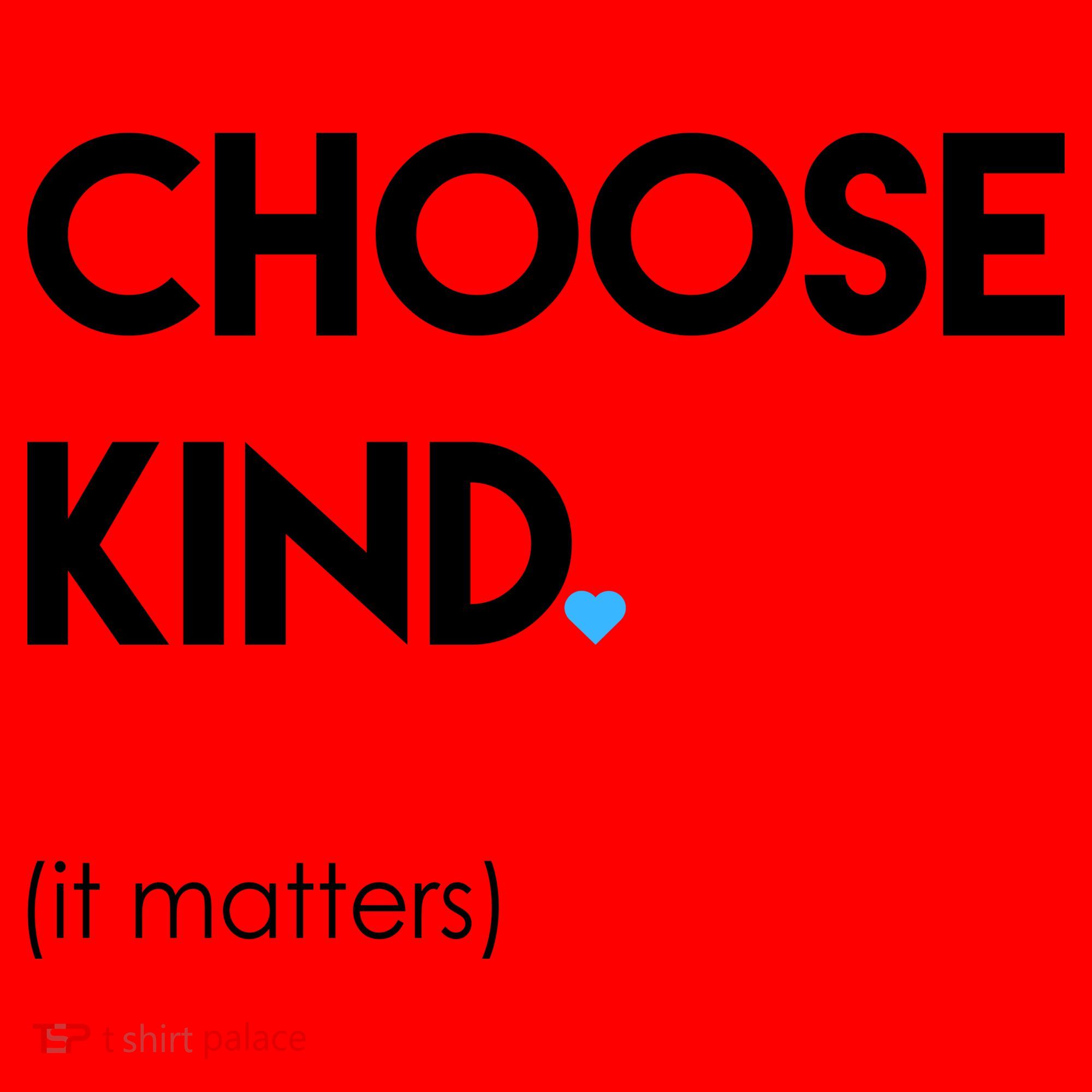 Choose Kind It Matters Santa Hat