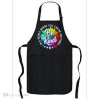 Choose Kindness In A World Where You Can Be Anything Be Kind Cute Daisy Flower R Apron thumb 0