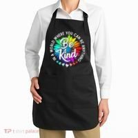 Choose Kindness In A World Where You Can Be Anything Be Kind Cute Daisy Flower R Apron thumb 2