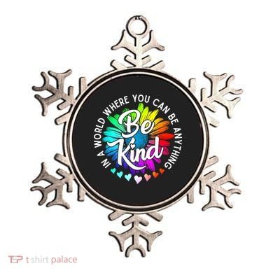 Choose Kindness In A World Where You Can Be Anything Be Kind Cute Daisy Flower R Ornament