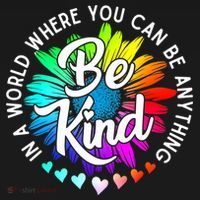 Choose Kindness In A World Where You Can Be Anything Be Kind Cute Daisy Flower R Tank Top thumb 6