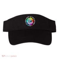 Choose Kindness In A World Where You Can Be Anything Be Kind Cute Daisy Flower R Visor thumb 0