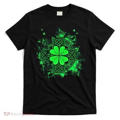 Celtic Knot Irish Shamrock Three Leaf Clover St Patricks Day T-Shirt