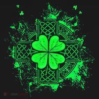 Celtic Knot Irish Shamrock Three Leaf Clover St Patricks Day T-Shirt thumb 7