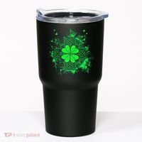 Celtic Knot Irish Shamrock Three Leaf Clover St Patricks Day Tumbler thumb 0