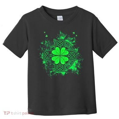 Celtic Knot Irish Shamrock Three Leaf Clover St Patricks Day Toddler T-Shirt