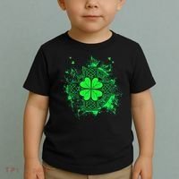Celtic Knot Irish Shamrock Three Leaf Clover St Patricks Day Toddler T-Shirt thumb 2