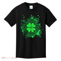 Celtic Knot Irish Shamrock Three Leaf Clover St Patricks Day Kids T-Shirt thumb 0