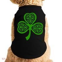 Celtic Knot Irish Shamrock Leaf Clover St Pats Day Doggie Tank thumb 0