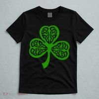 Celtic Knot Irish Shamrock Leaf Clover St Pats Day T-Shirt thumb 5
