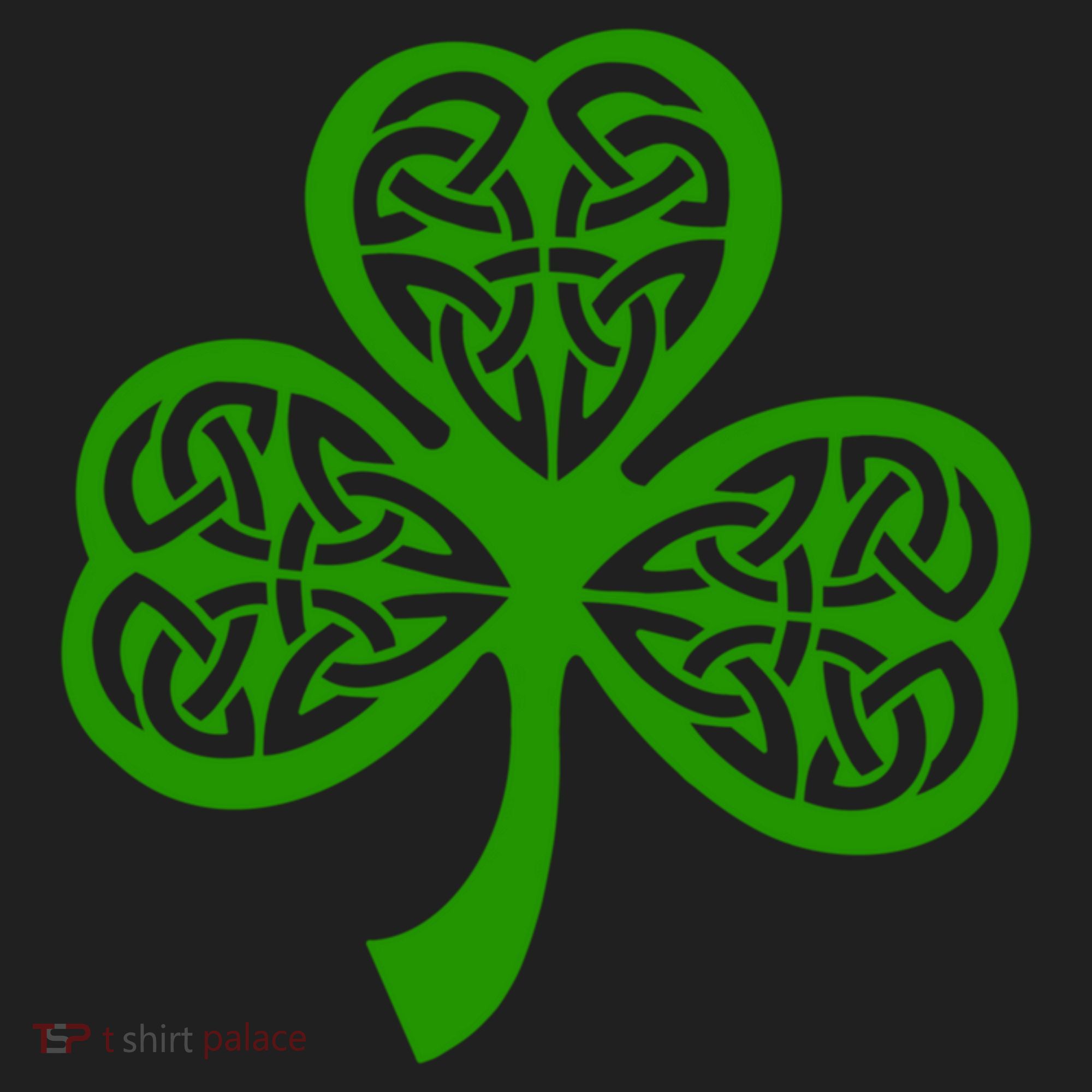 Celtic Knot Irish Shamrock Leaf Clover St Pats Day Hat