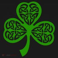 Celtic Knot Irish Shamrock Leaf Clover St Pats Day Kids T-Shirt thumb 4