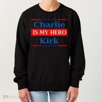Charlie Kirk Is My Hero Women's Sweatshirt thumb 0