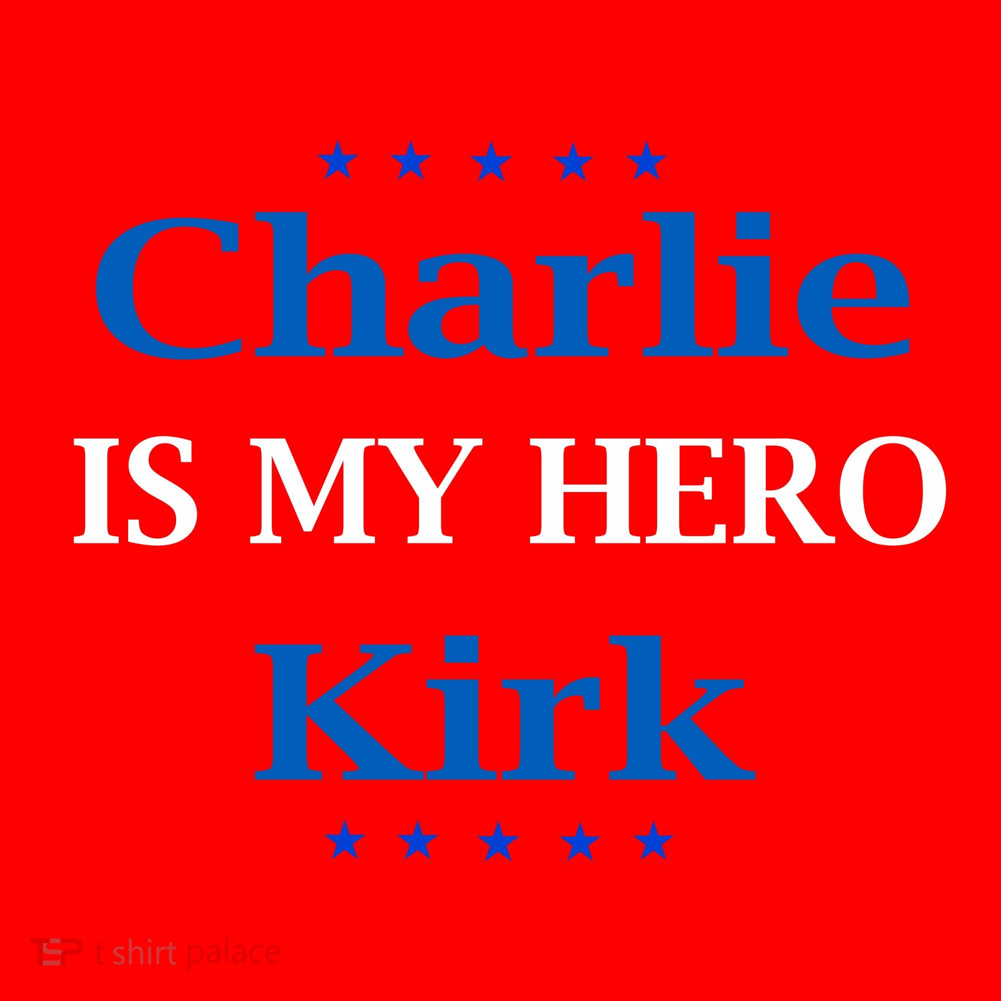 Charlie Kirk Is My Hero Santa Hat