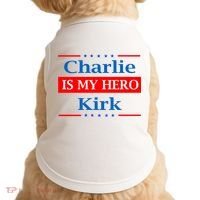 Charlie Kirk Is My Hero Doggie Tank thumb 0