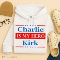 Charlie Kirk Is My Hero Hoodie thumb 4
