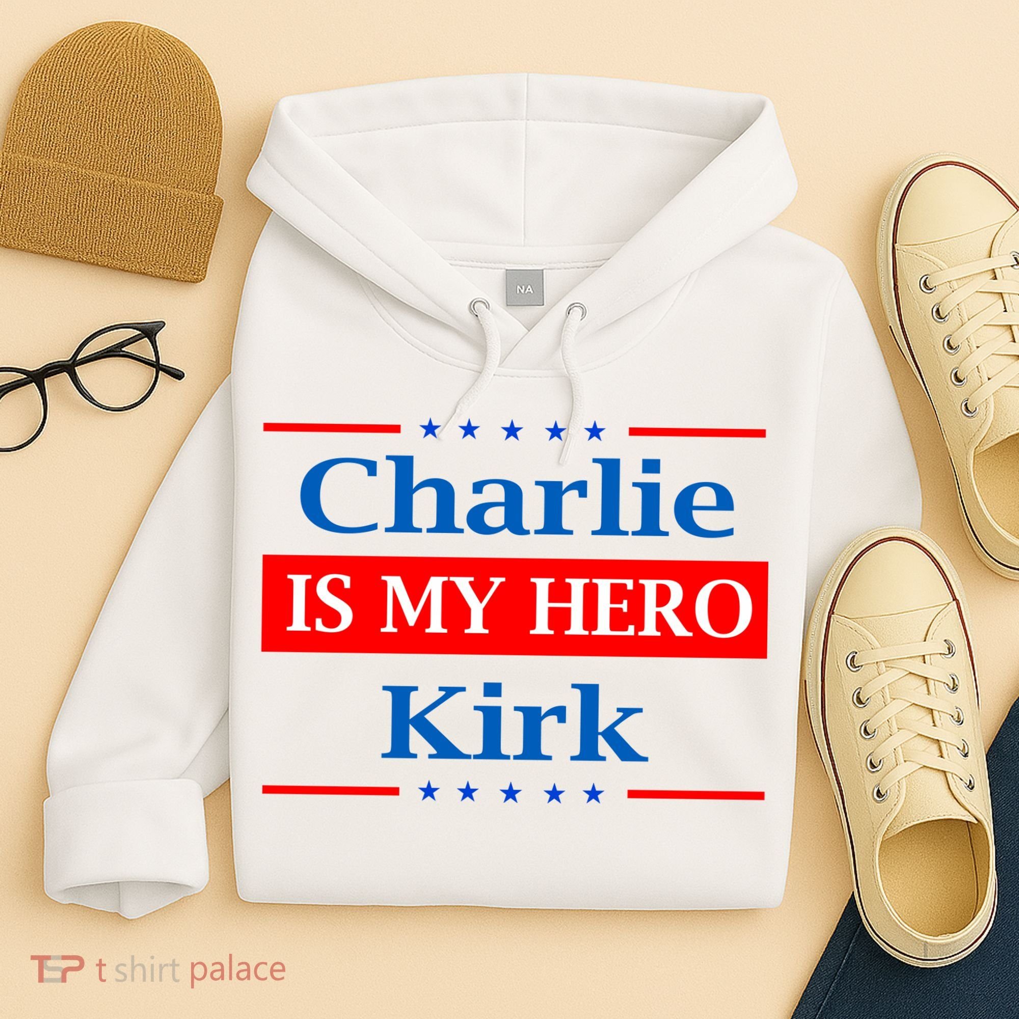 Charlie Kirk Is My Hero Hoodie