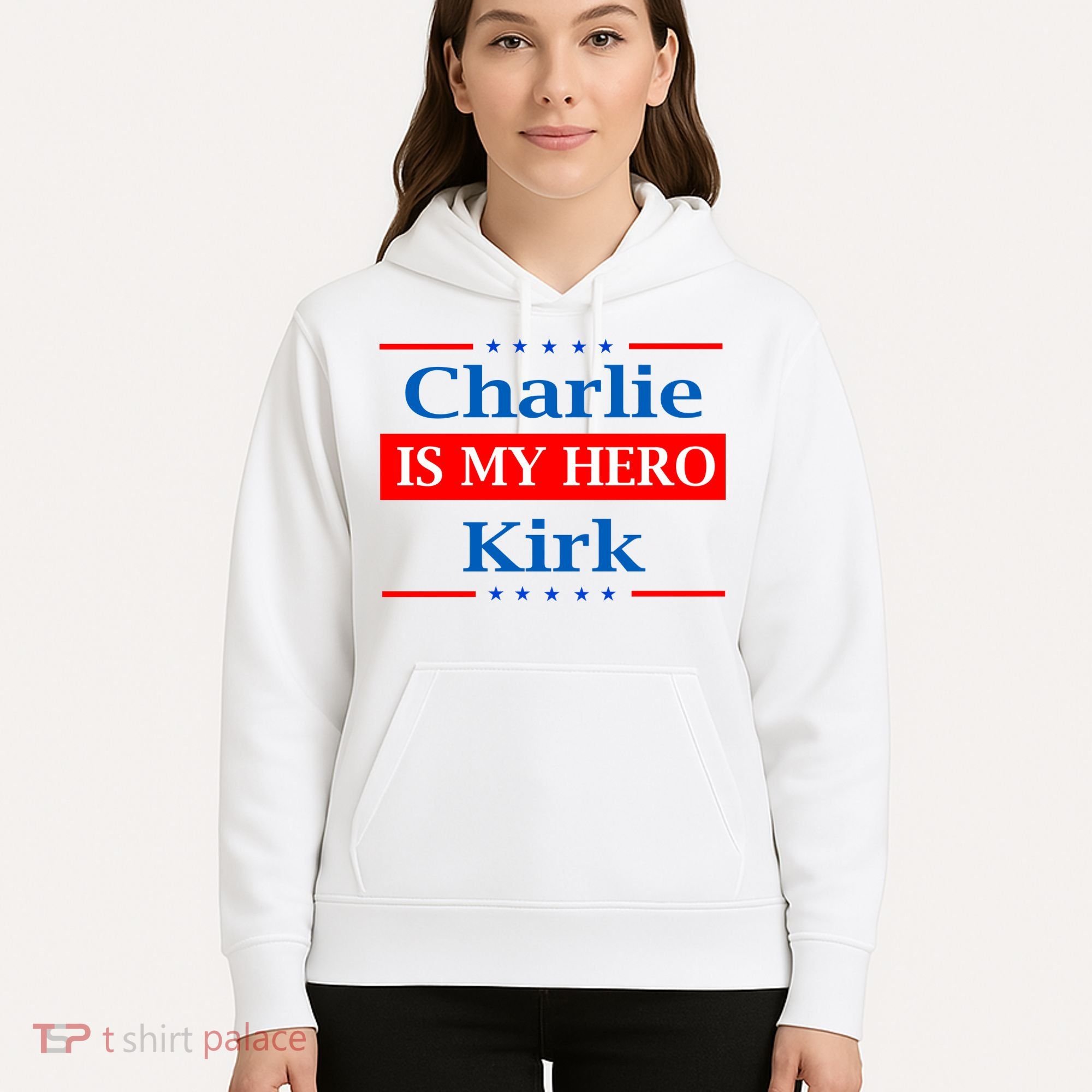 Charlie Kirk Is My Hero Hoodie