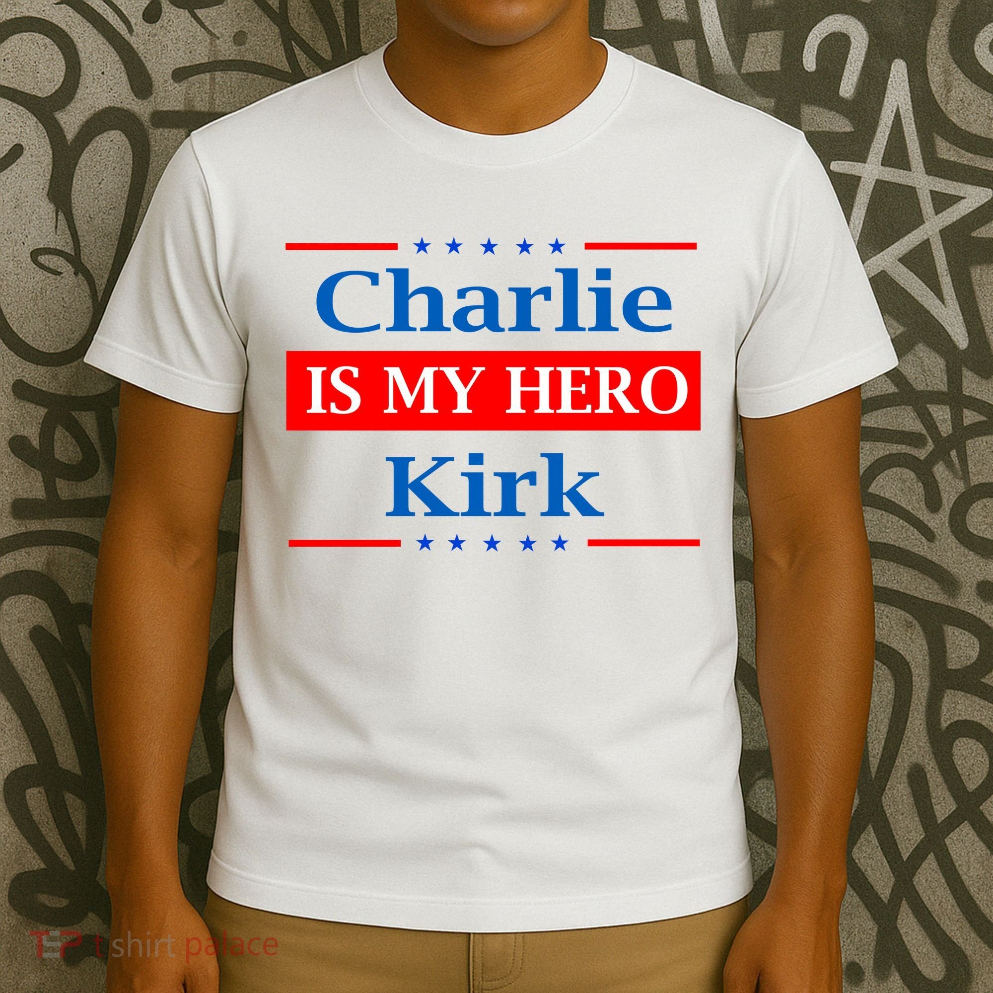 Charlie Kirk Is My Hero T-Shirt