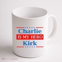Charlie Kirk Is My Hero Coffee Mug thumb 1
