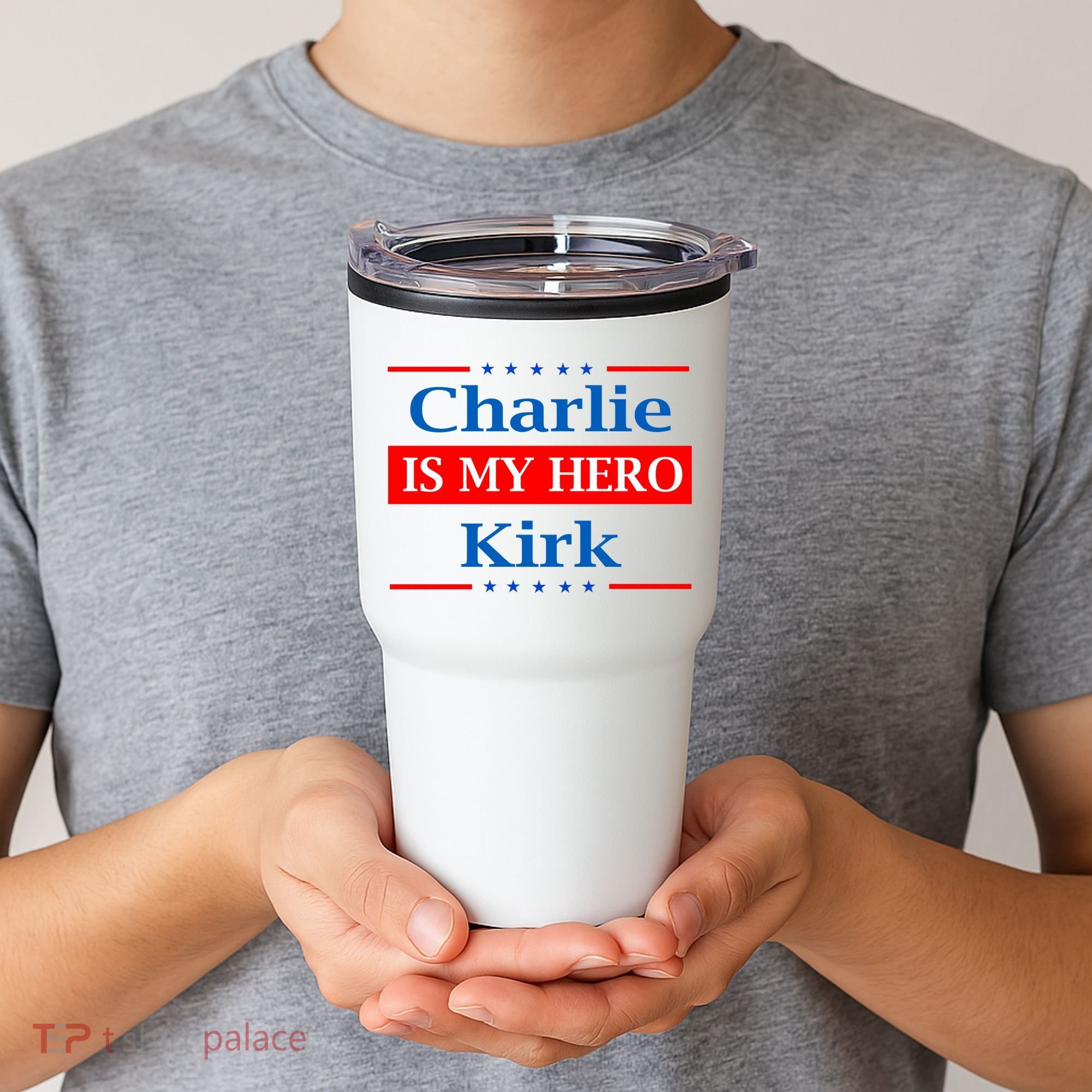 Charlie Kirk Is My Hero Tumbler