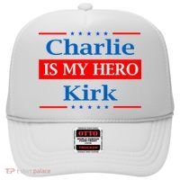 Charlie Kirk Is My Hero Hat thumb 0