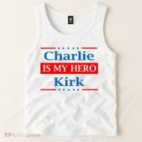 Charlie Kirk Is My Hero Tank Top thumb 2