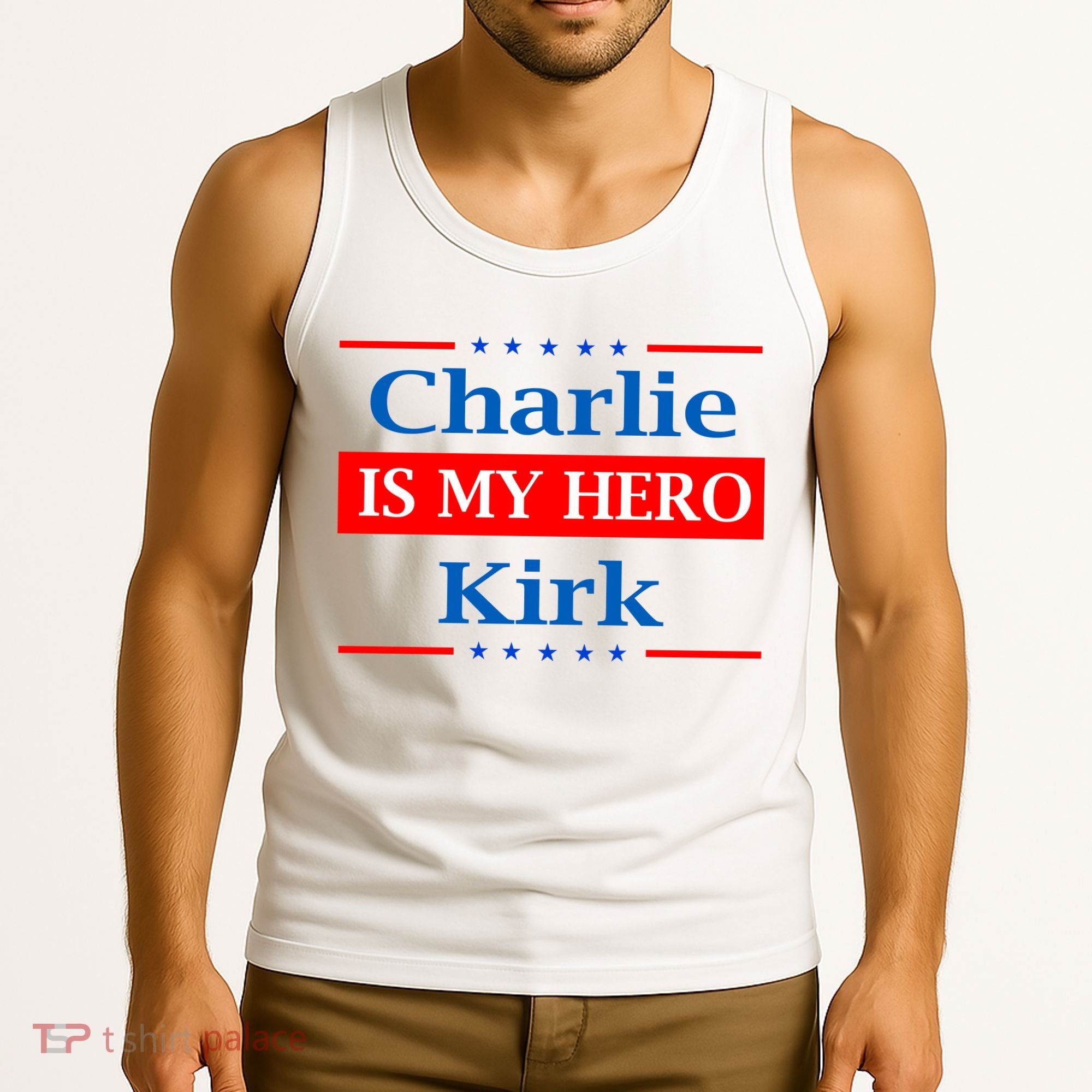 Charlie Kirk Is My Hero Tank Top