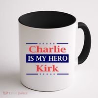 Charlie Kirk Is My Hero Pray Tribute Justice Coffee Mug thumb 1