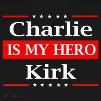 Charlie Kirk Is My Hero Pray Tribute Justice Ornament thumb 1