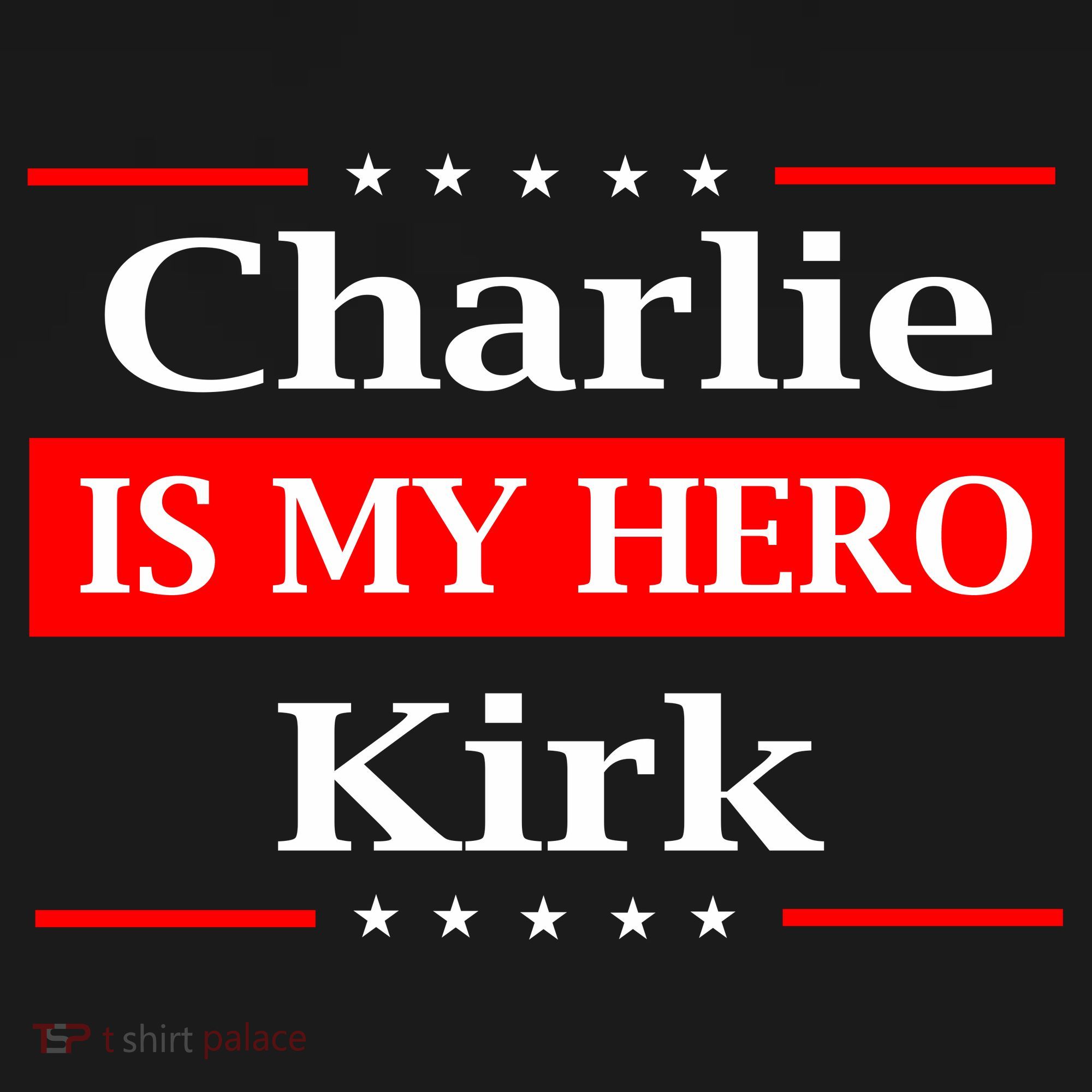 Charlie Kirk Is My Hero Pray Tribute Justice Ornament