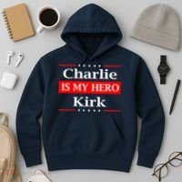 Charlie Kirk Is My Hero Pray Tribute Justice Hoodie thumb 3