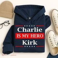 Charlie Kirk Is My Hero Pray Tribute Justice Hoodie thumb 4