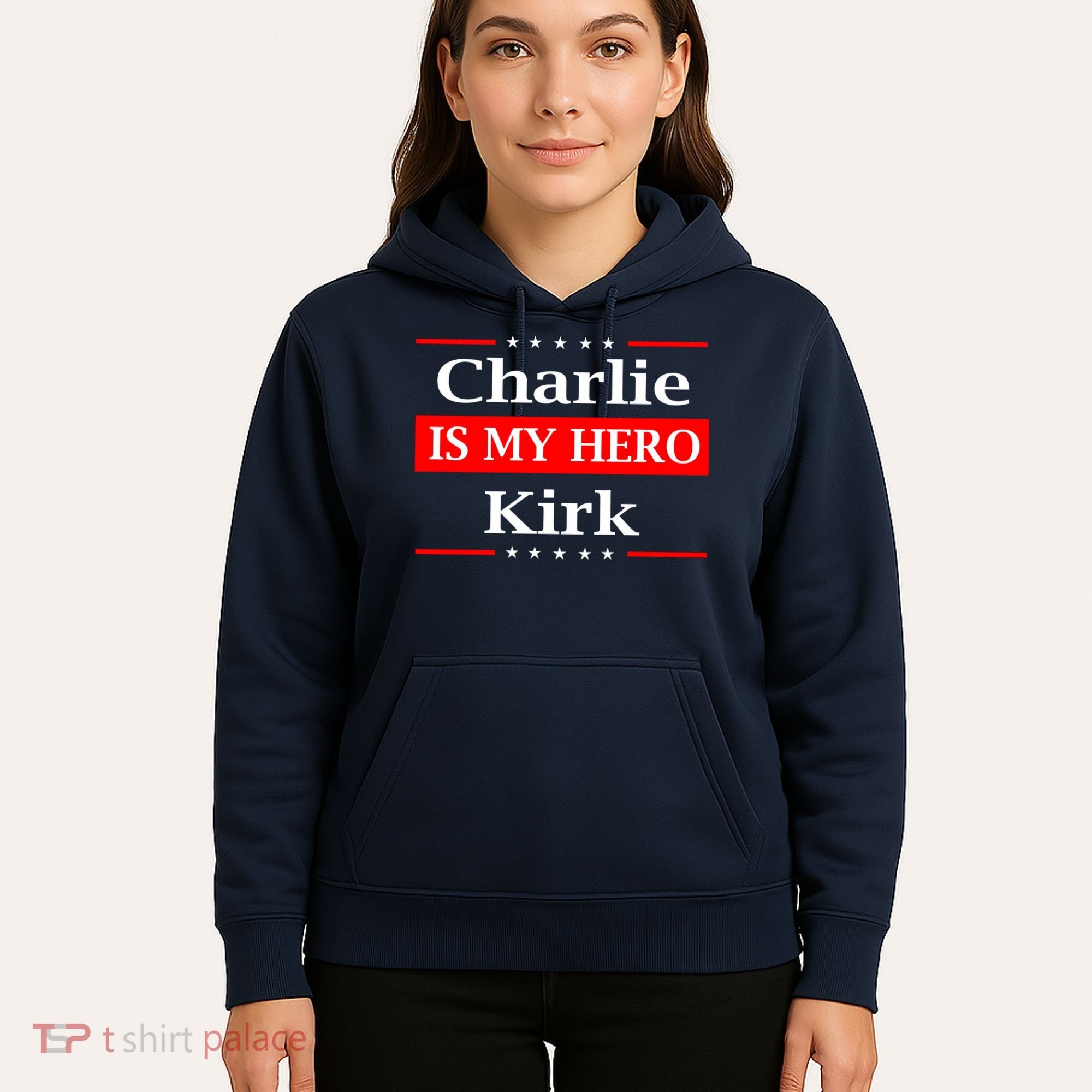Charlie Kirk Is My Hero Pray Tribute Justice Hoodie