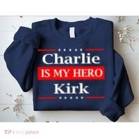 Charlie Kirk Is My Hero Pray Tribute Justice Sweatshirt thumb 2