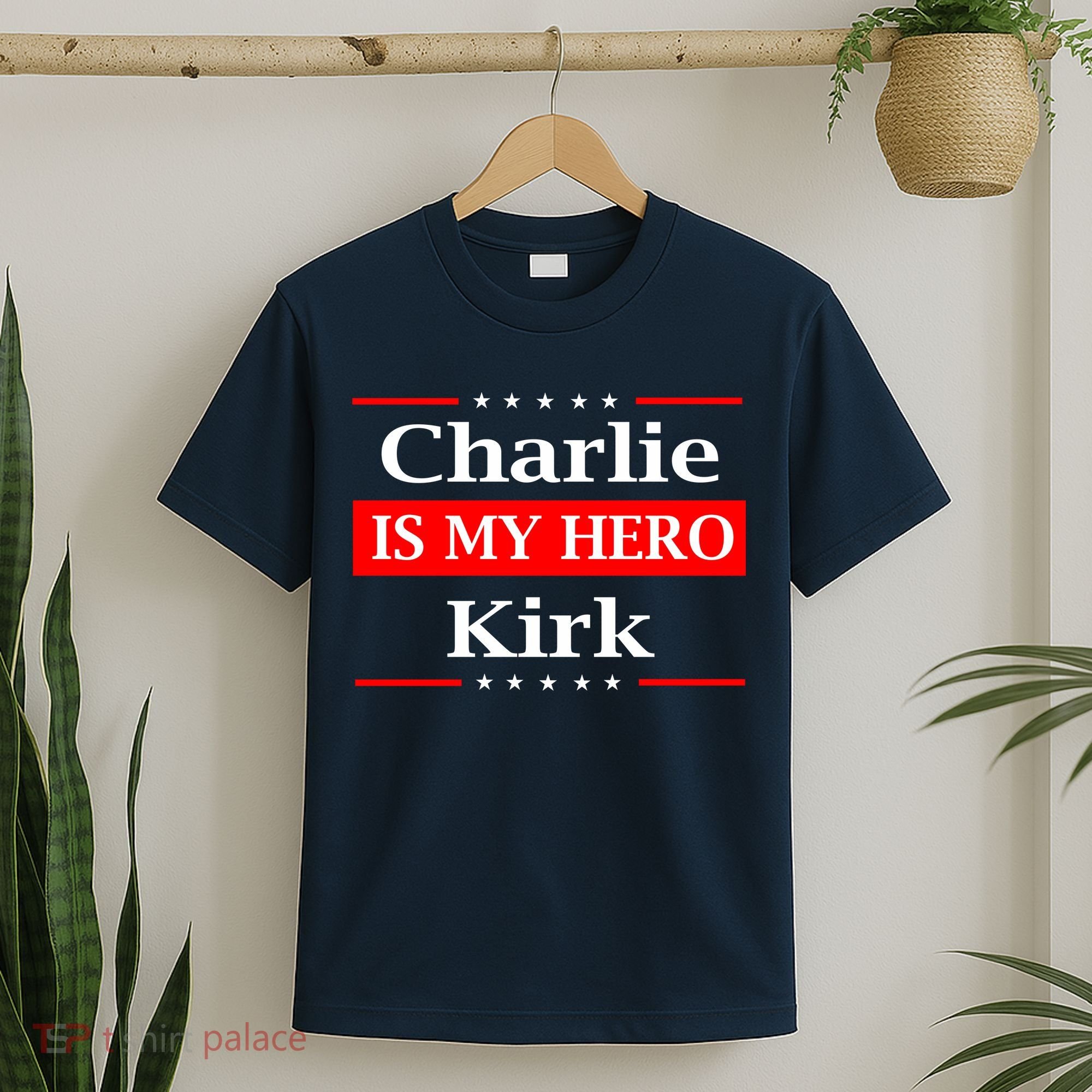 Charlie Kirk Is My Hero Pray Tribute Justice T-Shirt
