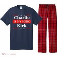 Charlie Kirk Is My Hero Pray Tribute Justice Pajama Set thumb 0