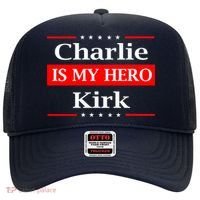 Charlie Kirk Is My Hero Pray Tribute Justice Hat thumb 0