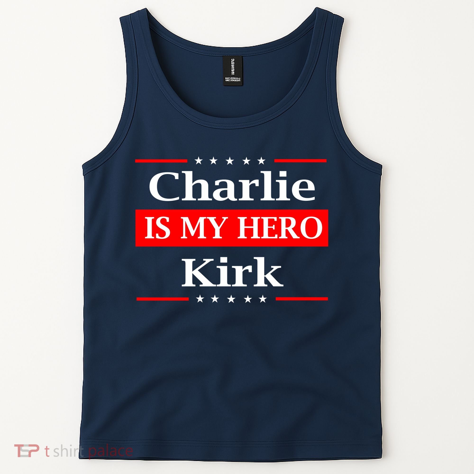 Charlie Kirk Is My Hero Pray Tribute Justice Tank Top