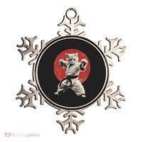 Cat Karate Judo Japan Japanese Flag Funny Ornament thumb 0