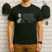 Charlie Kirk James 1 12 Bible Quote T-Shirt thumb 6