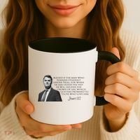 Charlie Kirk James 1 12 Bible Quote Coffee Mug thumb 3