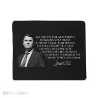 Charlie Kirk James 1 12 Bible Quote Mousepad thumb 0